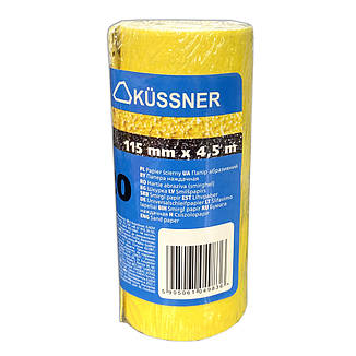 Папір наждачний Kussner PS 30, 120, міні-рулон 115 мм x 4,5 м, фото 3