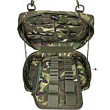 Тактичний чохол 29х22х10 для планшета 13` дюйм з осередками під приладдя. Адмін підсумок для планшета., фото 9