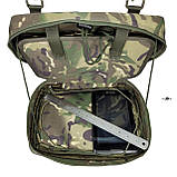 Тактичний чохол 29х22х10 для планшета 13` дюйм з осередками під приладдя. Адмін підсумок для планшета., фото 10