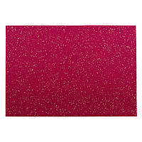 Фетр для творчества Santi мягкий с глиттером, розовый, 21*30см 10 листов в упаковке, 741451