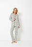 Жіноча піжама сорочка і штани  Aruelle Bethany pajama long, фото 2