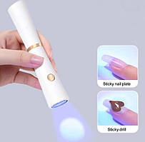 Лампа (ліхтарик) 175 для декору та гелевих типів на USB та акумуляторі, 3 Вт