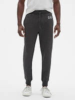 ШТАНИ Gap Logo Fleece Joggers charcoal gray размер S