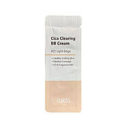 BB крем с экстрактом центеллы азиатской тестер Purito Cica Clearing BB Cream SPF38/PA+++21 тон, 1 мл