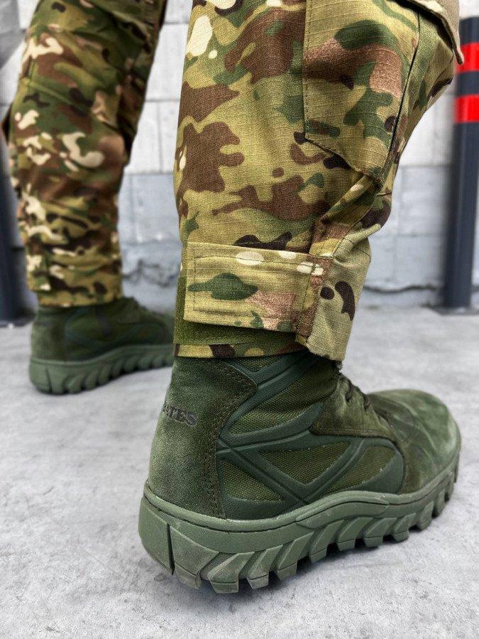 Тактические весенние армейские штаны мультикам G3 с наколенниками военные штаны рип-стоп множество карманов - фото 8 - id-p2122400318