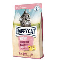Happy Cat (Хэппи Кэт) Minkas Junior Care Geflugel Сухой корм с птицей для котят от 4 до 12 месяцев