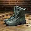 Чоловічі тактичні берці весна-літо хакі, військові черевики на літо, армійське літнє взуття для зсу 40-45, фото 3