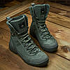 Чоловічі тактичні берці весна-літо хакі, військові черевики на літо, армійське літнє взуття для зсу 40-45, фото 4