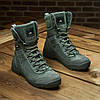 Чоловічі тактичні берці весна-літо хакі, військові черевики на літо, армійське літнє взуття для зсу 40-45, фото 2