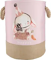 Кошик для зберігання іграшок POPPET Зайченя 40х50 см (PP002-L)