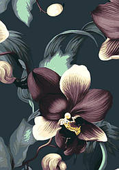 Малювання по номерам Riviera Blanca Чарівливі квіти (RB-0599) 28 х 40 см (Без коробки)