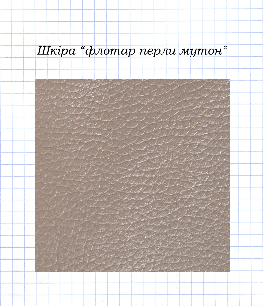 Шкіра флотар "Перли мутон"., фото 1