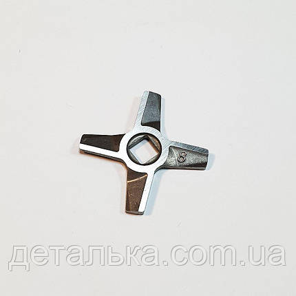 Двосторонній ніж для м'ясорубки Zelmer і Bosch No8 — ZMM1583, фото 1