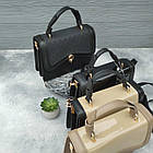 Жіноча сумка крос-боді на плече 16*23 см із клапаном зі штучної шкіри в різних кольорах Nata, фото 2