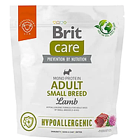 Brit Care Dog Hypoallergenic Adult Small Breed корм гипоаллергенный для собак малых пород с ягненком 1 кг