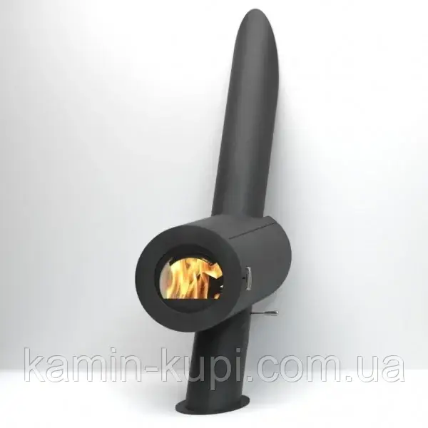 Піч-камін Thorma DYNAMIC Steel black