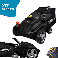 Электрический аэратор скарификатор газонов Maltec Lawn 2400W рыхлители почвы и травы ХИТ