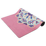 Замшевий двошаровий килимок для йоги 183x61x0.3 см Record FI-5662-6, фото 3