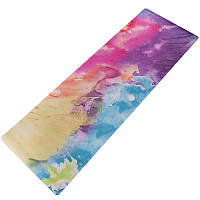 Килимок для йоги замшевий двошаровий 183x61x0.3 см Record FI-5662-19