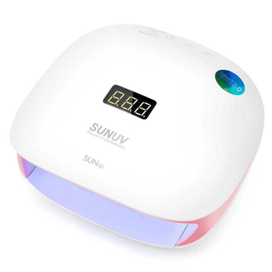 Лампа для манікюру універсальна SUN UV 4S 48 ВТ (РОЖЕВА) ОРИГІНАЛ
