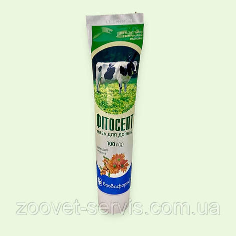 Фітосепт мазь для доїння, 100 г туба, фото 1