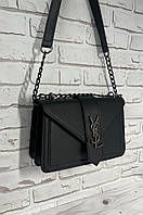 Стильная черная женская сумка YSL