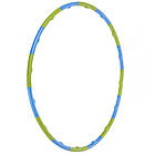 Обруч масажний Хула Хуп Hula Hoop FHAVK FI-1560 16 секцій салатовий-синій, фото 4