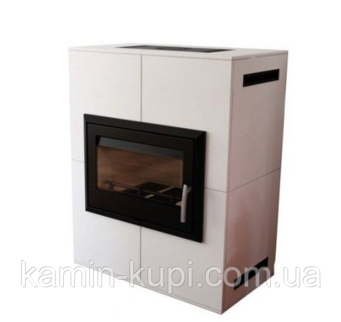 Піч Thorma LAGO fireplace set (білий, сірий)