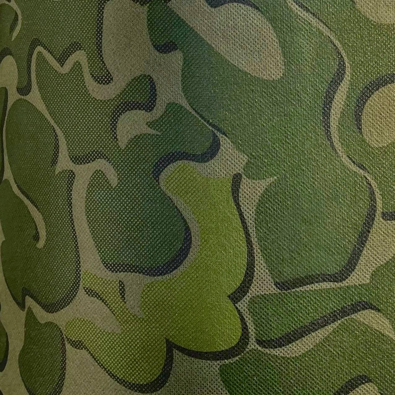 Спанбонд (флізелін) 1м ширина полотна 70г/м2 камуфляж листя2