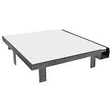 Люк (700х800мм.) в підлогу, на петлях, герметичний, модель "APF-U", фото 2