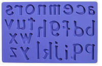 Коврик для декорирования Empire "латинские буквы" 20х12,5 см силикон (8424 EM)