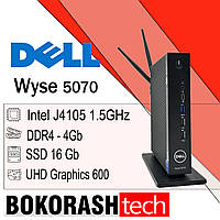 Тонкий клієнт Dell WYSE 5070 Intel j4105 6-Покоління 4gb DDR4 / SSD 16gb блок живлення  + 2 Антени