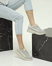 Кросівки жіночі Kento 15492 36 сірі замша, фото 4