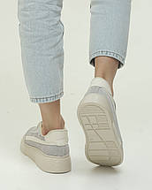 Кросівки жіночі Kento 15492 36 сірі замша, фото 5