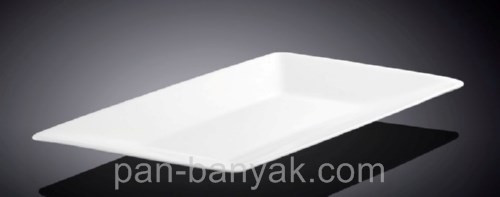 Блюдо ромб Wilmax довжина 30,5 см порцеляна (992408 WL), фото 1