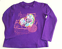 Світшот для дівчинки Сердечко фиолетовий, Zironka, розмір 98