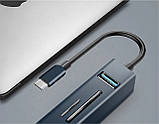 USB-хаб XON SmartLink SD + USB3.0 + 2хUSB2.0 Black (XUCHP051322B), фото 6