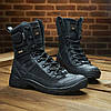 Чоловічі тактичні берці весна-літо чорні, військові літні черевики,  армійське літнє взуття для зсу 39-46, фото 4