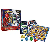 Настільна гра Ludo + Snakes & Ladders 2 in 1: Marvel. Spider-Man (Лудо + Змії і Драбини 2 в 1: Марвел. Людина-Павук), фото 3