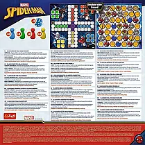 Настільна гра Ludo + Snakes & Ladders 2 in 1: Marvel. Spider-Man (Лудо + Змії і Драбини 2 в 1: Марвел. Людина-Павук), фото 4