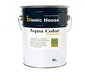 Фарба для дерева Bionic-House Aqua Color UV-protect 10 л Смарагд А114