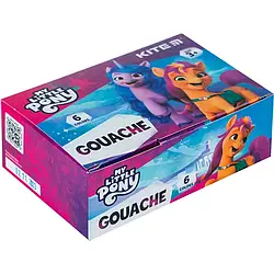 Гуаш Kite My Little Pony LP23-062, 6 кольорів