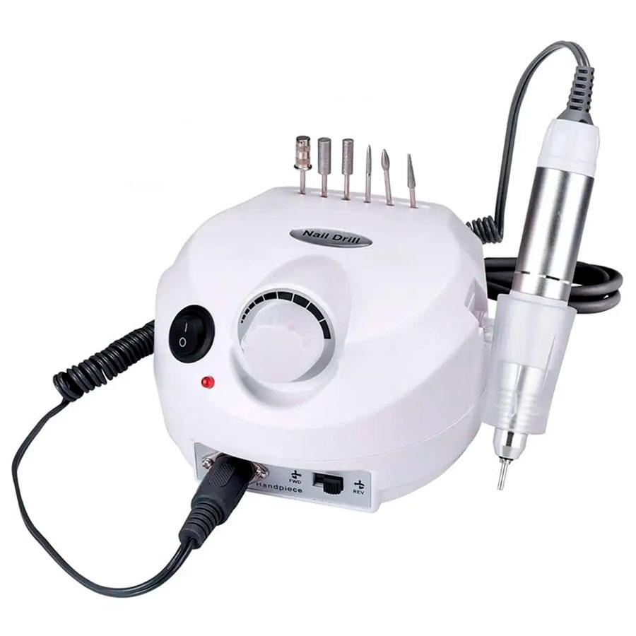 ФРЕЗЕР ДЛЯ МАНІКЮРУ І ПЕДИКЮРУ NAIL DRILL ZS 601 35000 ОБ/ХВ (БІЛИЙ)