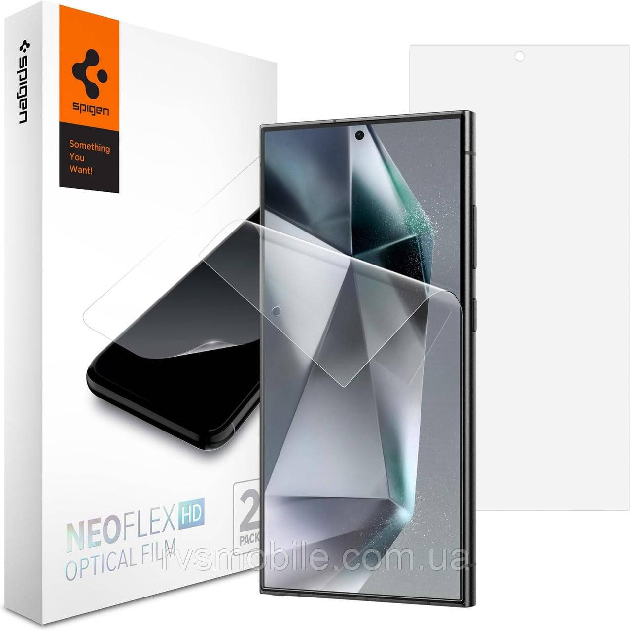 Захисна плівка Spigen для Samsung Galaxy S24 Ultra - Neo Flex (2 шт), Clear (AFL07494)