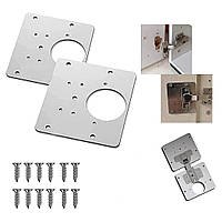 Рем комплект для петель пластина для ремонту ремкомплект кріплень шаф полиць дверцят 35 мм (1 шт)