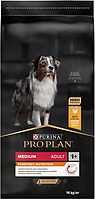 Сухий корм для собак середніх порід Purina Pro Plan Dog Medium Adult з куркою 3 кг