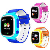 Детские наручные часы Smart Q80 SIM/GPS (РОЗОВЫЕ) Умные часы и фитнес-браслеты Смарт браслет smart