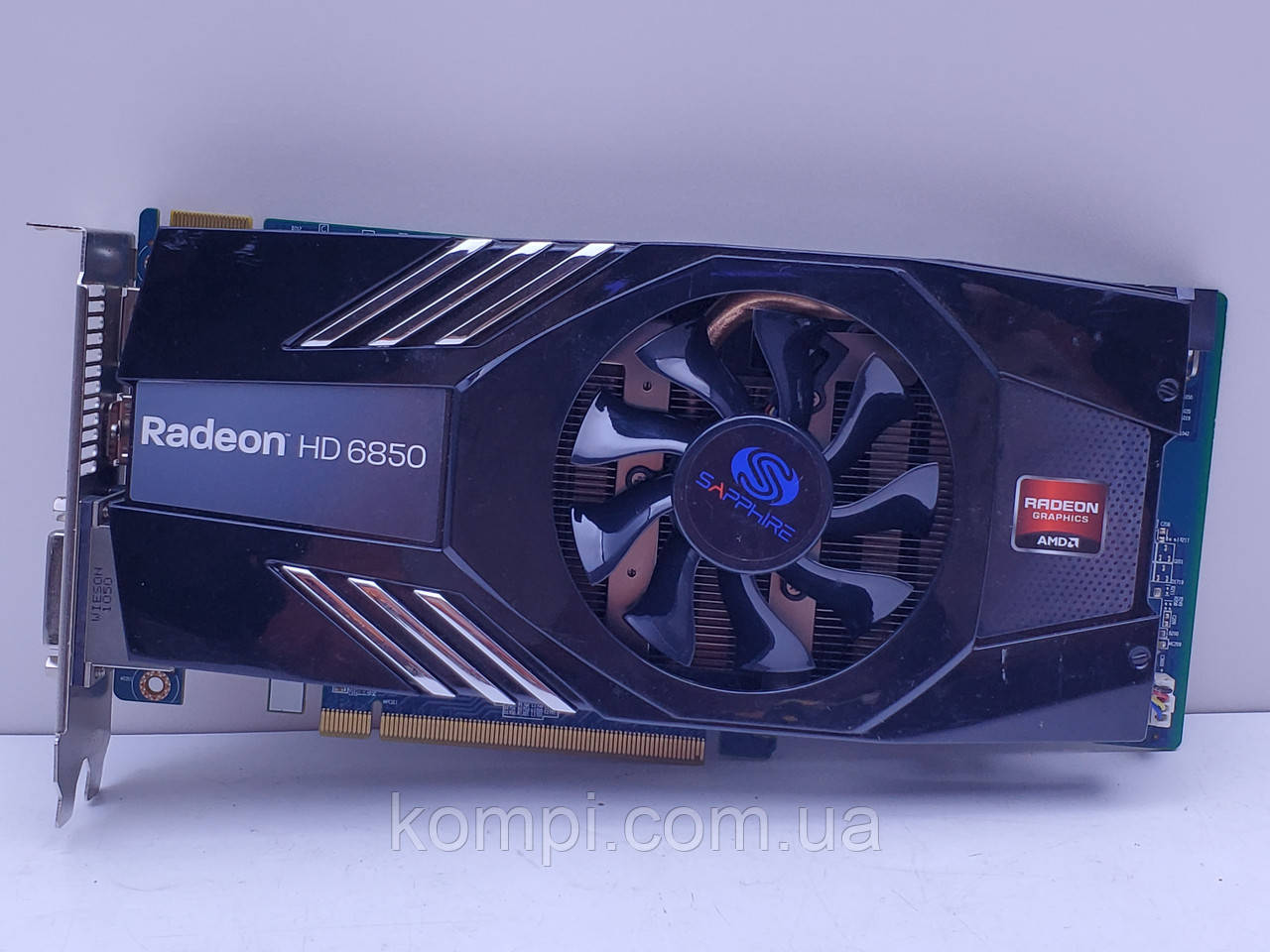 Відеокарта Sapphire Radeon HD 6850 1GB (1GB,GDDR5,256 Bit,HDMI,PCI-Ex,Б/у)