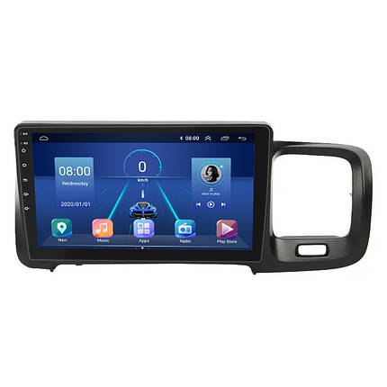 Штатна магнітола 9" Lesko для Volvo S60 II Рестайлінг 2013-2018 4/64Gb 4G Wi-Fi GPS Top Вольво, фото 1