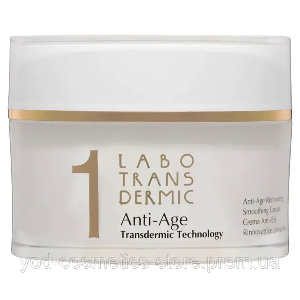 Anti-Age Renovating Smoothing Cream, Антивіковий відновлювальний крем для обличчя, Labo Transdermic